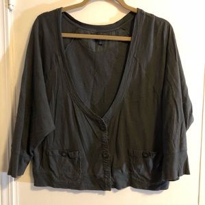 American Eagle Dark Grey Shrug